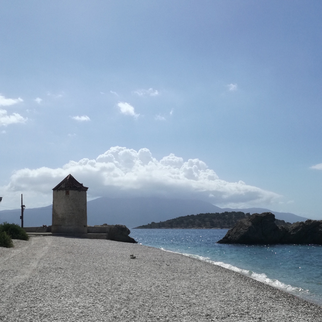 Old windmills of Kalamos